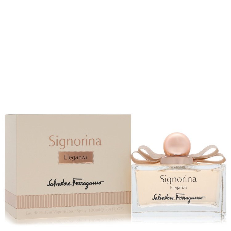 <span class="notranslate">SALVATORE FERRAGAMO SIGNORINA ELEGANZA</span> Eau De Parfum 3.4 oz for Women