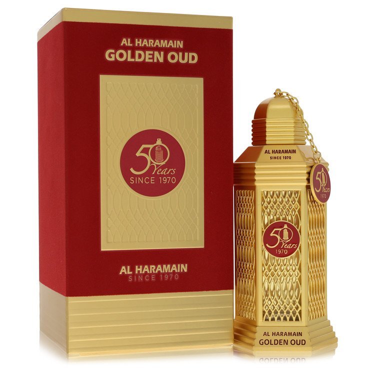 <span class="notranslate">AL HARAMAIN GOLDEN OUD</span> Eau De Parfum 3.4 oz for Men