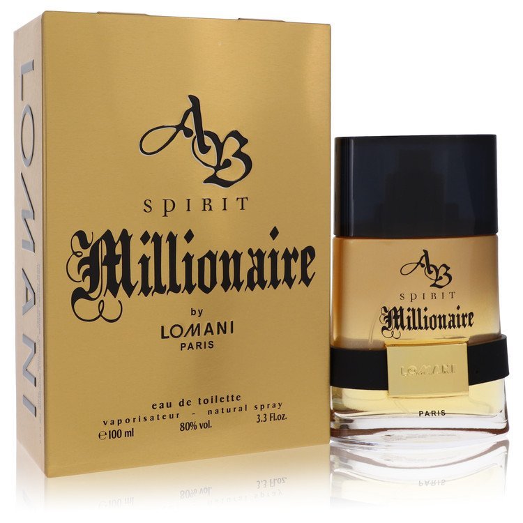 <span class="notranslate">LOMANI SPIRIT MILLIONAIRE</span> Eau De Toilette 3.3 oz for Men