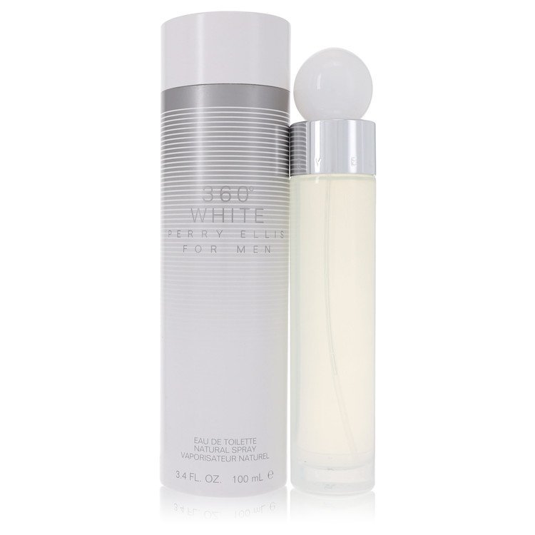 <span class="notranslate">PERRY ELLIS 360 WHITE</span> Eau De Toilette 3.4 oz for Men