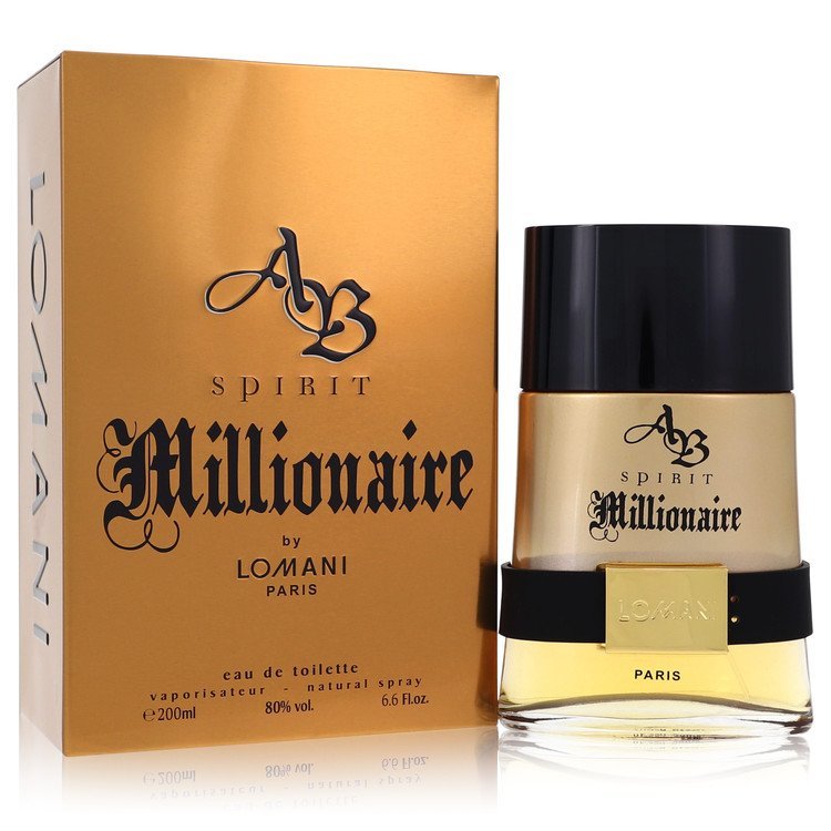 <span class="notranslate">LOMANI SPIRIT MILLIONAIRE</span> Eau De Toilette 6.7 oz for Men