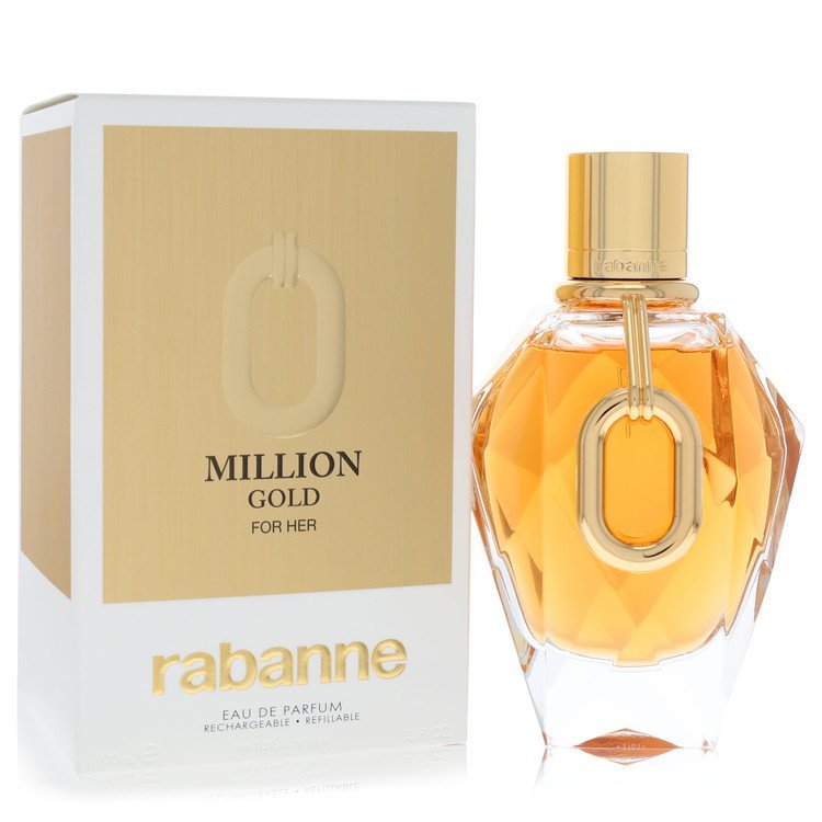 <span class="notranslate">PACO RABANNE MILLION GOLD</span> Eau De Parfum REFILLABLE 3 oz for Women