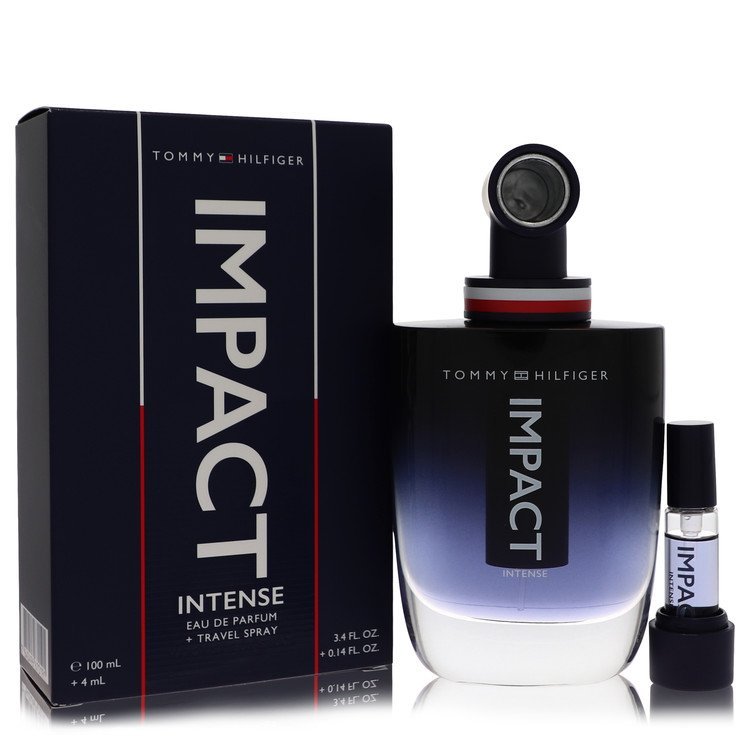 <span class="notranslate">TOMMY HILFIGER IMPACT INTENSE</span> Eau De Parfum + 0.14 TRAVEL 3.4 oz for Men