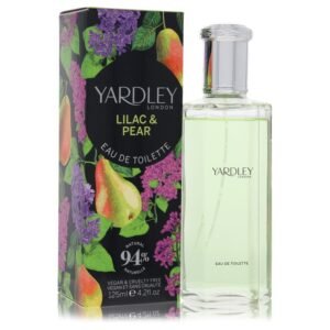 YARDLEY LONDON यार्डली लिलैक और पीयर यू डे टॉयलेट 4.2 oz महिलाओं के लिए