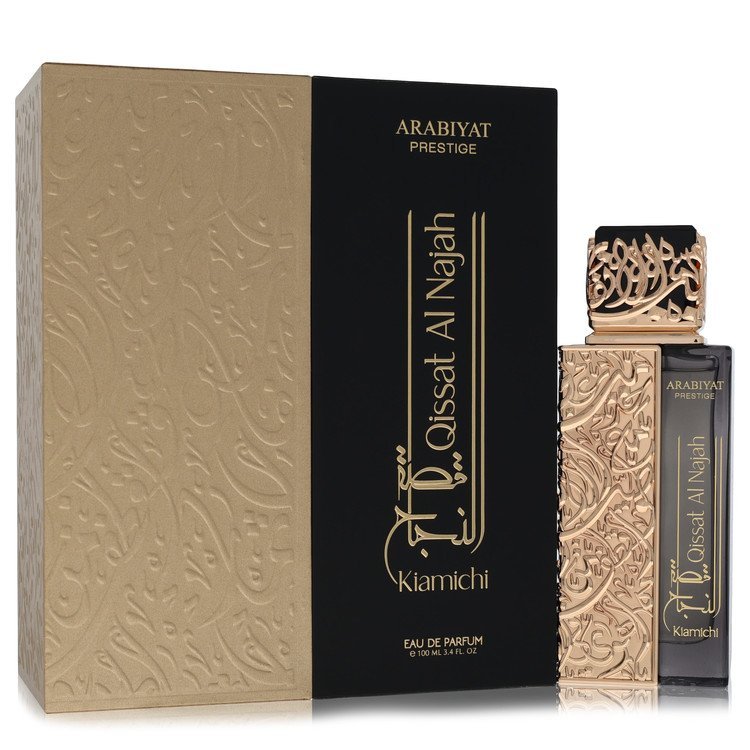 <span class="notranslate">ARABIYAT PRESTIGE QISSAT AL NAJAH KIAMICHI</span> Eau De Parfum 3.4 oz for Men <span class="notranslate">ARABIYAT PRESTIGE QISSAT AL NAJAH KIAMICHI</span> Eau De Parfum 3.4 oz for Men